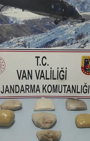 Van'da araçta 7 kilo eroin ele geçirildi