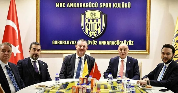 Cumhur İttifakı ABB başkan adayı Altınok'tan MKE Ankaragücü'ne ziyaret: "Her türlü desteği vereceğiz"