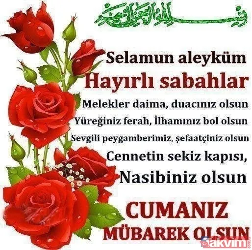 Cuma mesajları - 7 Eylül 2018 en güzel resimli Cuma mesajları - 11