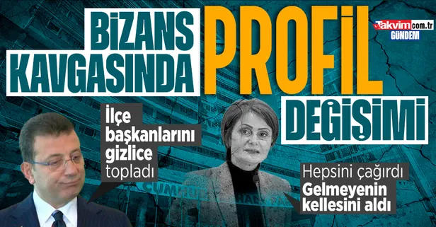 Koltuk kavgasında İstanbul cephesi! Ekrem İmamoğlu 18 ilçe başkanını topladı: Canan Kaftancıoğlu kelle aldı