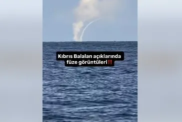 KKTC’de füze paniği dezenformasyon çıktı: Atışlar uluslararası sularda