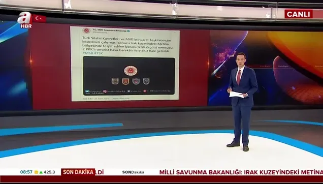 Son dakika: 2 PKK’lı terörist hava harekatıyla etkisiz hale getirildi