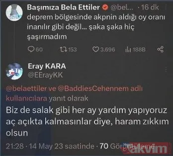 Deprem bölgesi 'Erdoğan' dedi muhalifler içindeki kini kustu! Sosyal medyada skandal sözler! - 24