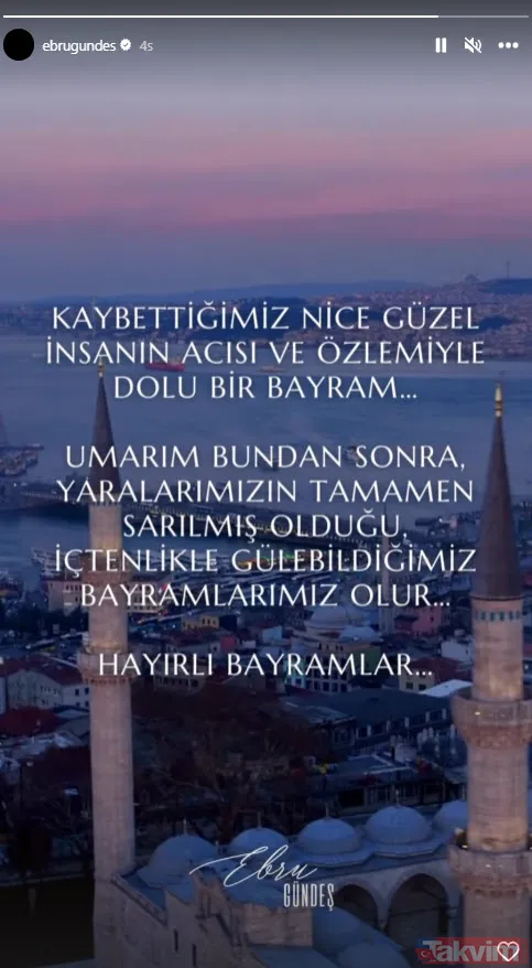 Bu bayram coşku da var hüzün de! Demet Özdemir'den Hakan Ural'a Demet Akalın'dan Ebru Gündeş'e ünlülerin bayram mesajları - 4