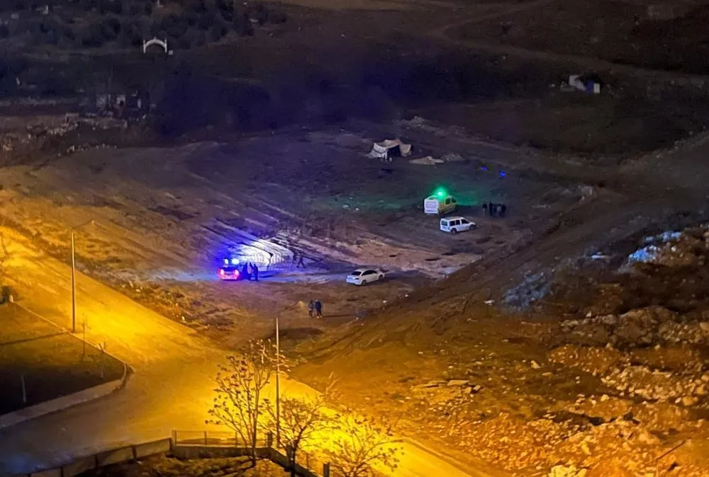 Boş arazide kopmuş ayak bulundu