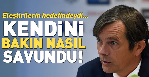 Phillip Cocu Sivasspor maçı sonrası konuştu: Hayal kırıklığı yaşıyoruz