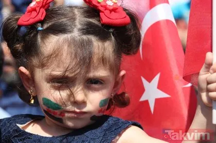 İdlib’de Başkan Erdoğan’a sevgi gösterisi