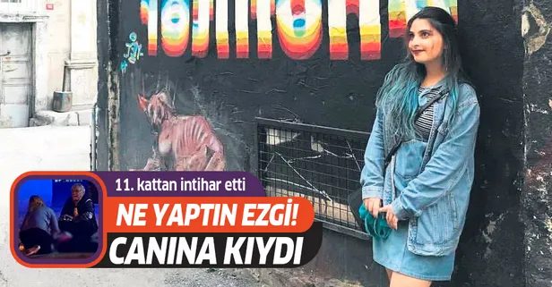 11. kattan intihar... Ne yaptın Ezgi!