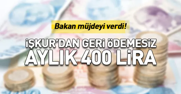 İŞKUR kadınlara geri ödemesiz aylık 400 lira verecek! Başvuru şartları nelerdir?