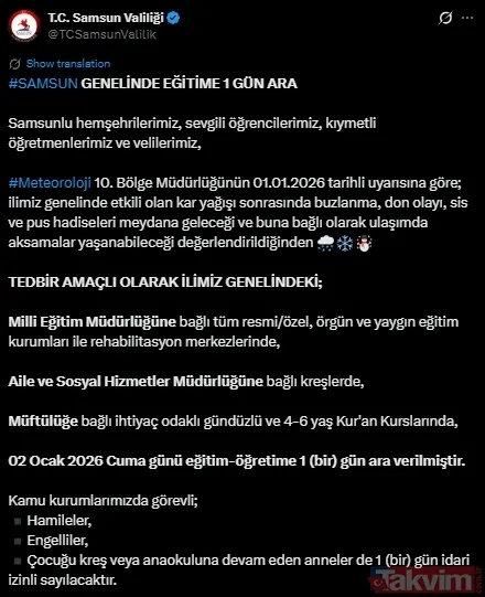 İstanbul'da 5 ilçede eğitime ara! Valilikler peş peşe açıkladı: Şehir şehir kar tatili raporu - 16