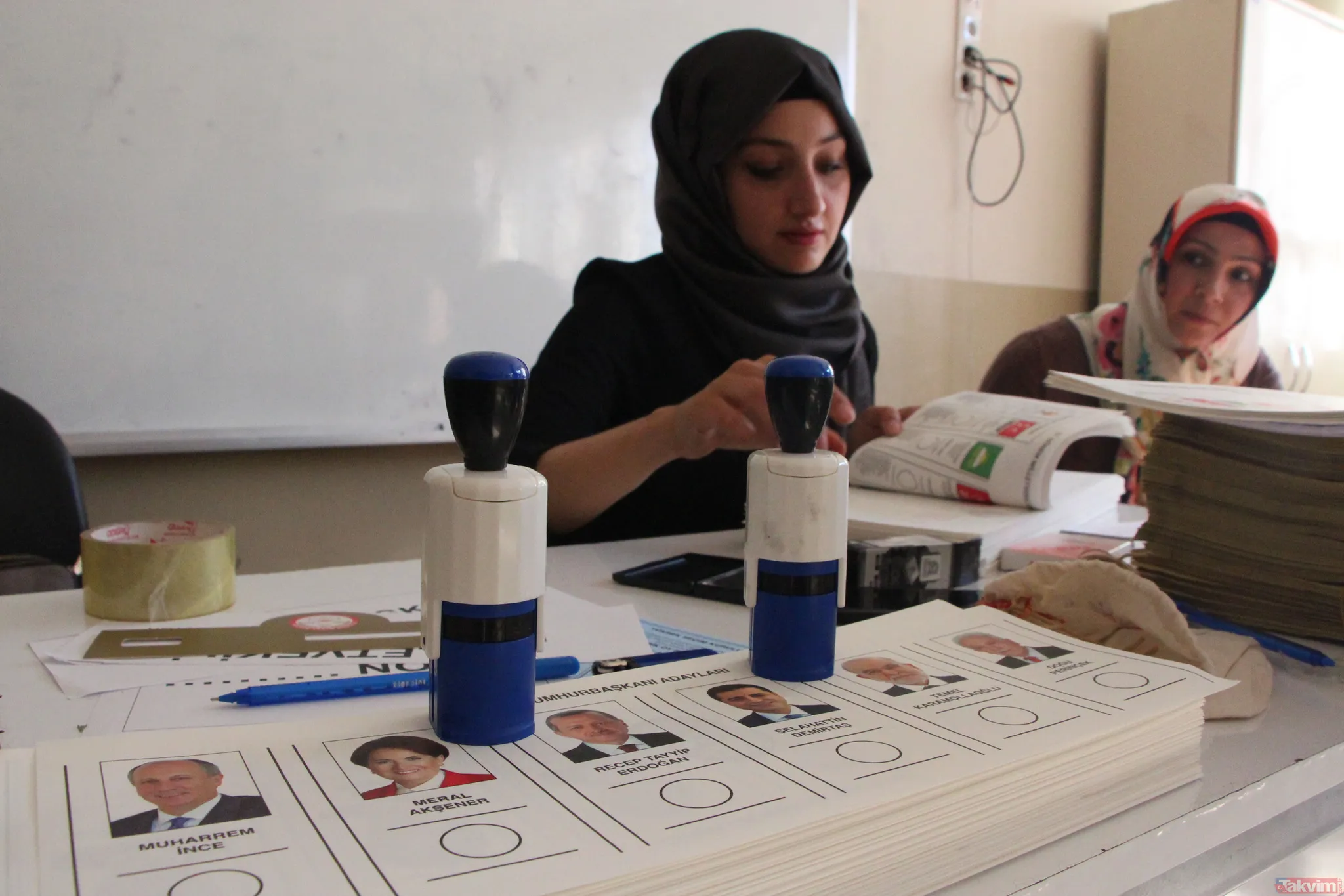 Türkiye'den seçim manzaraları