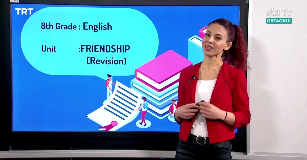 8. Sınıf İngilizce Dersi - Konu: Friendship - (1 Nisan 2020 Çarşamba)