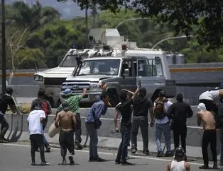 Venezuela’dan 15 Temmuz’u hatırlatan görüntüler
