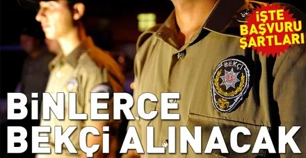 2018 bekçi alımı şartları nelerdir? 2018 bekçi olmak için nereye başvurulur?