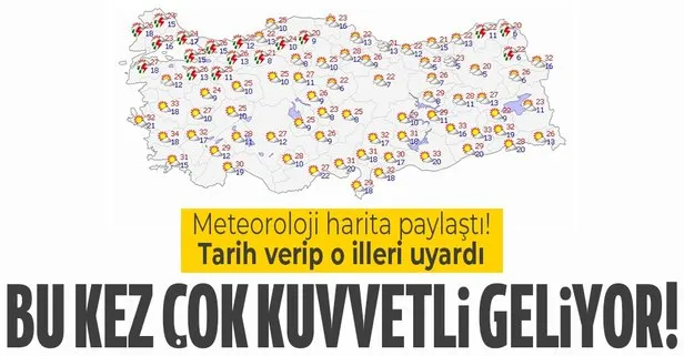 hava durumu meteorolojiden istanbul a kritik uyari cok kuvvetli geliyor 6 10 haziran takvim