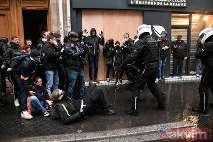 Fransa yeniden yangın yeri! Emeklilik reformuna karşı eylemde 16 kişi gözaltına alındı