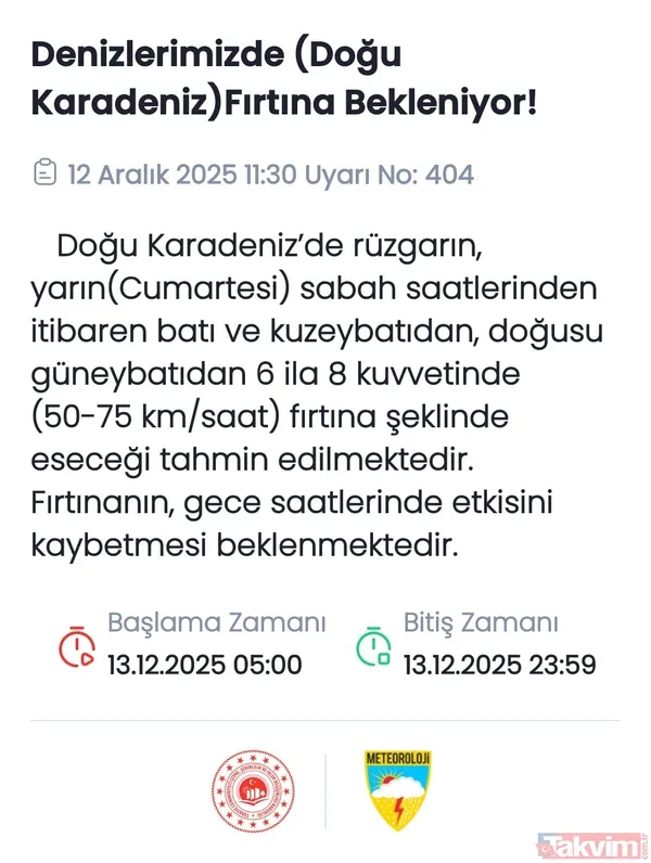 47 il alarm listesinde! Meteoroloji uyardı: Atkıları sıkı sıkı sarın - 3