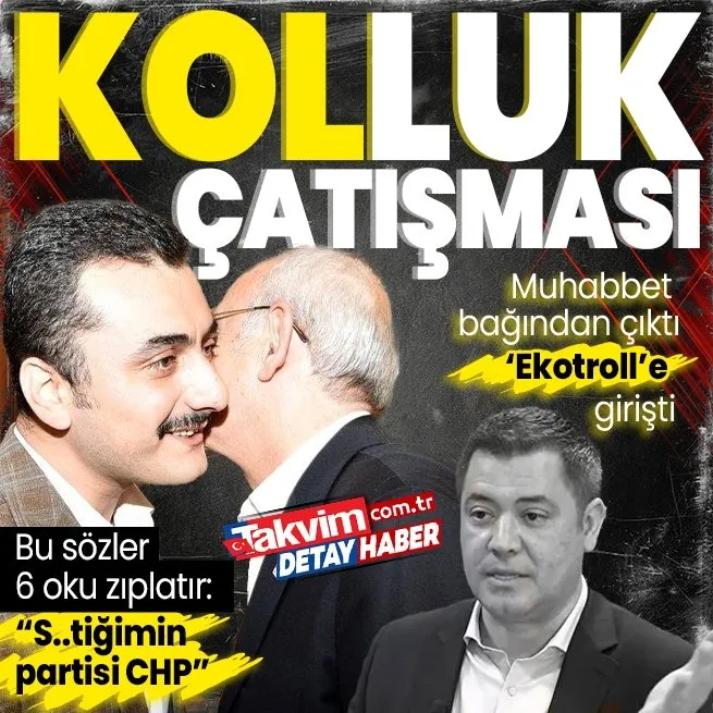 Kılıçdaroğlu - İmamoğlu hattında sağ kol düellosu! Eren Erdemden Murat Onguna: İtlerini çek, CHPye S..tiğimin partisi diyen adamsın