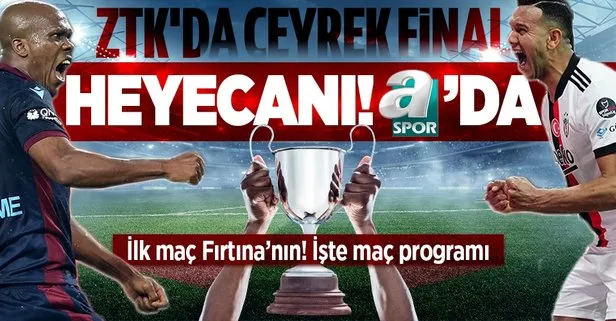 Ziraat Türkiye Kupası’nda çeyrek final heyecanı başlıyor! Trabzonspor yarın Fraport TAV Antalyaspor’u konuk edecek