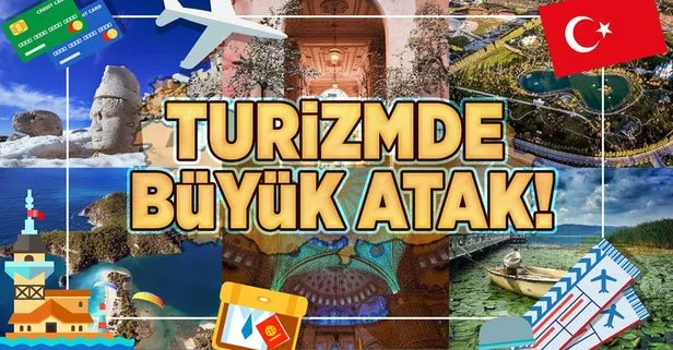 Turizmde büyük atak