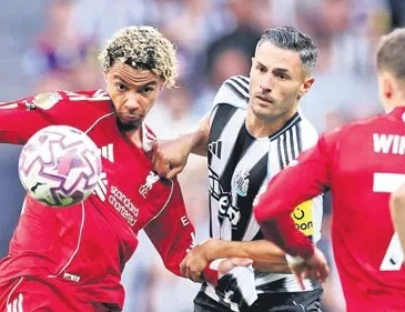 Liverpool Newcastle’ı 90 + 10’da mağlup etti
