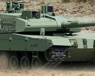 Altay tankına motor bulundu