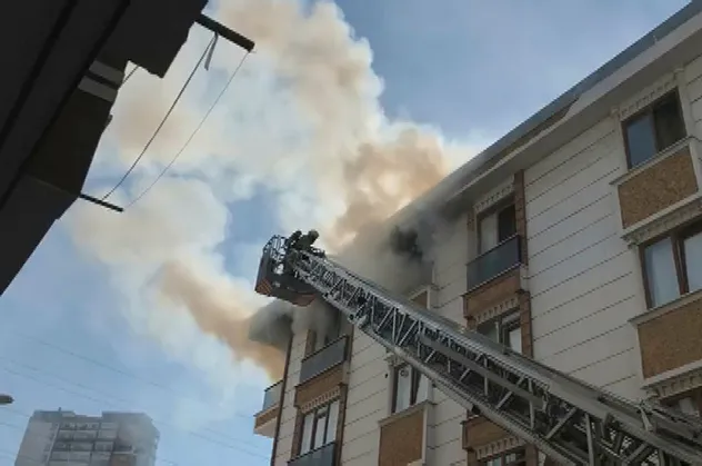 İstanbul Esenyurt'ta korkutan yangın