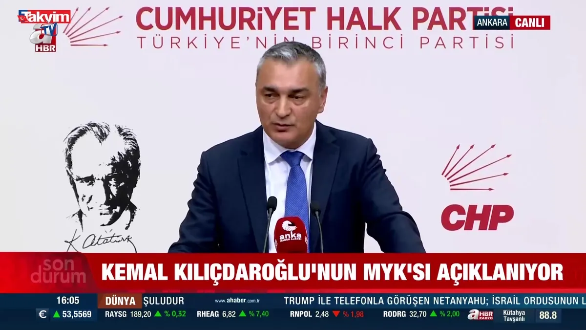 CHP'nin A Takımı açıklandı! İşte Kılıçdaroğlu'nun MYK listesi!