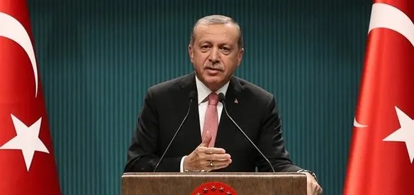 BAŞKAN ERDOĞAN 3 AY SÜREYLE OLAĞANÜSTÜ HAL İLAN EDİLDİĞİNİ BİLDİRDİ