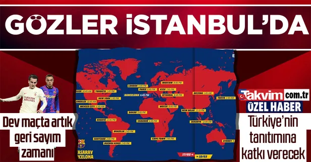 Özel haber... Derbide Beşiktaş'ı deviren Galatasaray evinde Barcelona'yı ağırlayacak: Tüm gözler İstanbul'a çevrilecek