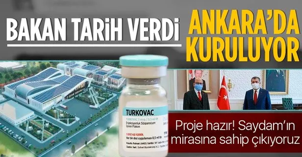 Dünyanın aşı üssü Ankara’da kuruluyor: 2022 sonunda hizmete alınacak!