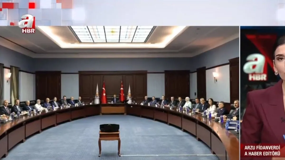 AK Parti MYK, Başkan Recep Tayyip Erdoğan liderliğinde toplanıyor