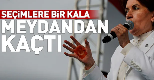 Meral Akşener mitinglerini iptal etti