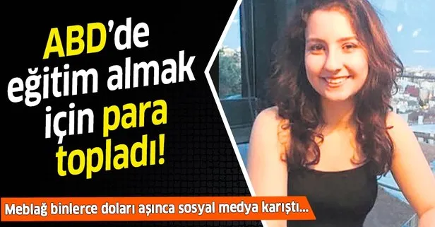 Asude Defne Özkan, ABD’de eğitim almak için kampanya başlattı, sosyal medyayı karıştırdı