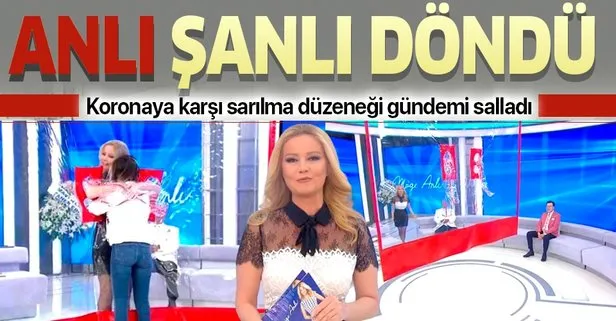 Anlı şanlı döndü