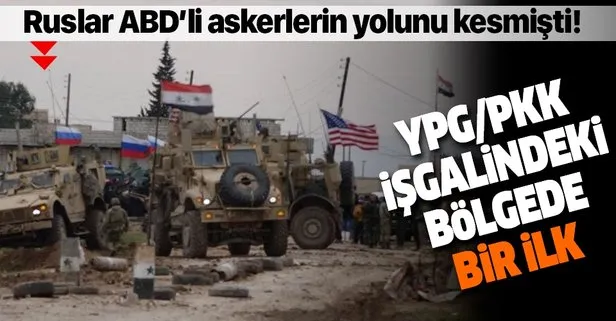 Son dakika: ABD ve Rusya’dan terör örgütü YPG/PKK işgalindeki Haseke’de ilk ortak devriye