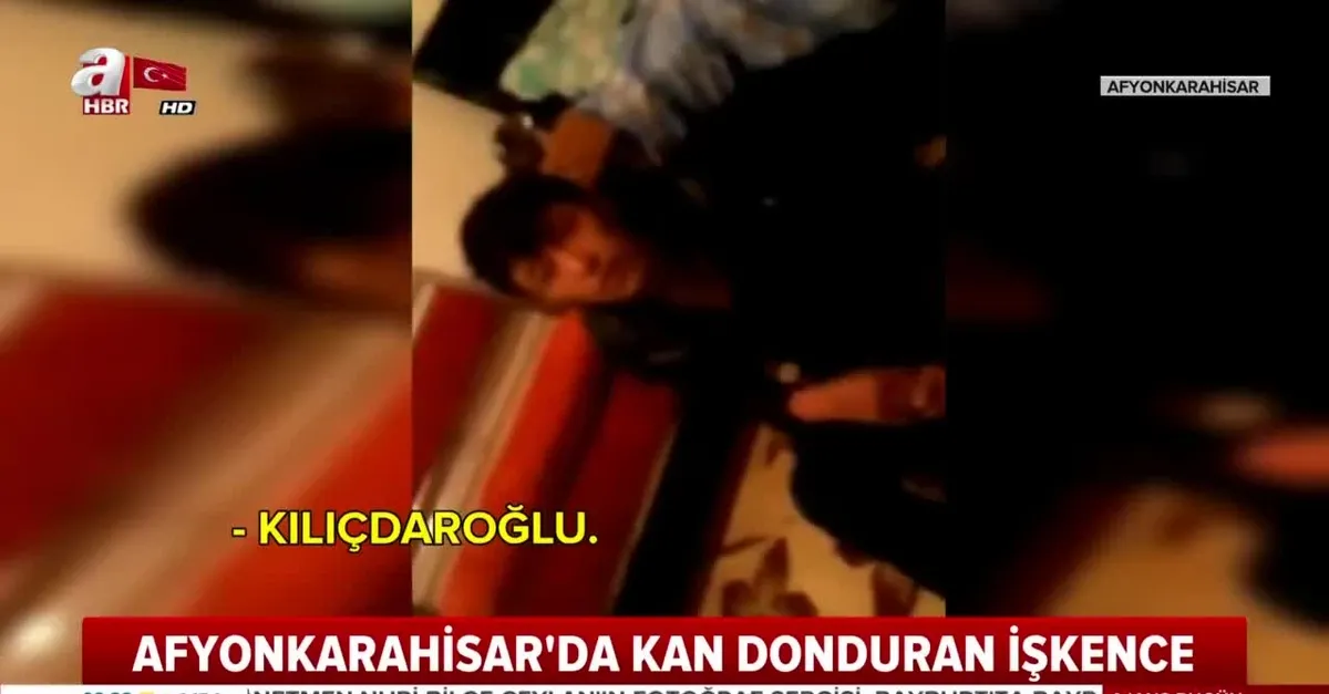 Afgan gence kan donduran işkence! (Video)