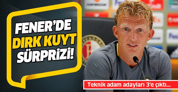 Fenerbahçe'de Dirk Kuyt sürprizi!