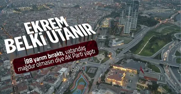 CHP’li İBB’nin yarım bıraktığı parkı, Zeytinburnu Belediyesi tamamladı: Burası yaklaşık 2 yıldır çok kötü bir durumdaydı