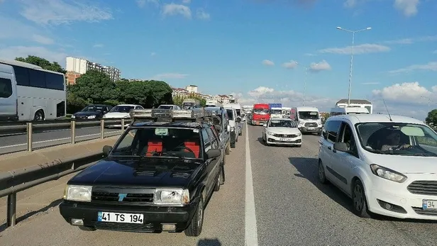 Kocaeli’nin Gebze ilçesinde korkunç kaza! 7 araç birbirine girdi-3