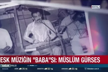 Arabesk müziğinin ''Baba''sı: Müslüm Gürses