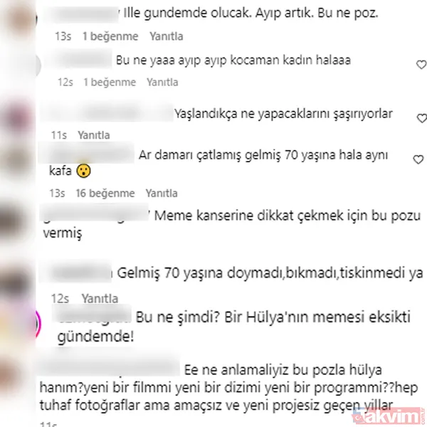Hülya Avşar tek göğsünü açıkta bırakan elbisesi ile poz verdi! Gören şaşıp kaldı! Paylaşımına tepki yağdı: Ayıp artık! Bu ne poz... - 7