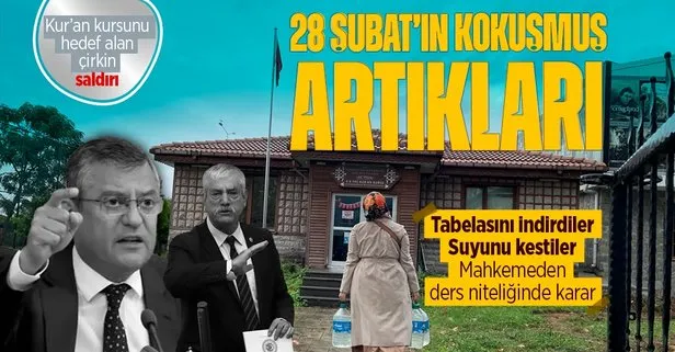 CHP’nin Kur’an kursu düşmanlığı: Fındıklı Belediyesi’nin skandal girişimine mahkeme dur dedi
