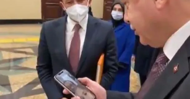 Başkan Erdoğan ile minik Ayda’nın görüşmesi tatlı diyaloglara sahne oldu