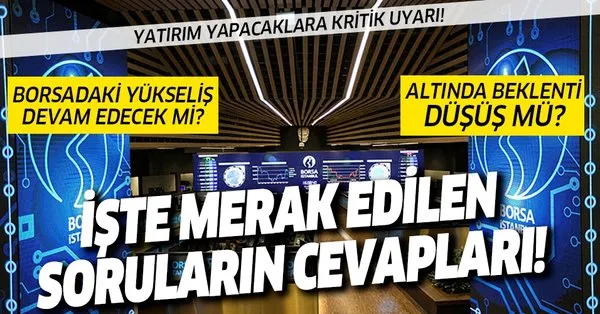 son dakika borsadaki bist 100 yukselis