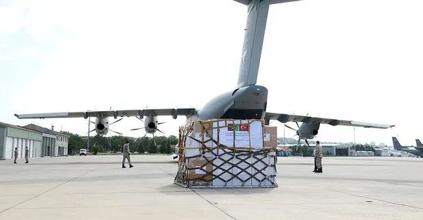 Son dakika: Türkiye'den Afganistan'a tıbbi malzeme yardımı!