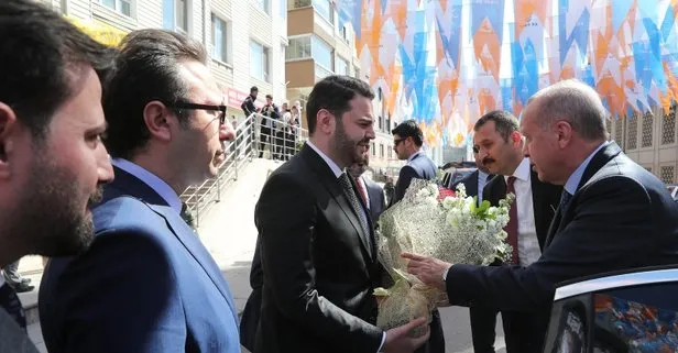 Başkan Erdoğan AK Parti Ankara İl Başkanlığı’nı ziyaret etti