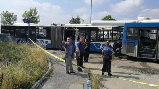 Ankara'da belediye otobüsleri çarpıştı! Ölü ve yaralılar var...-2