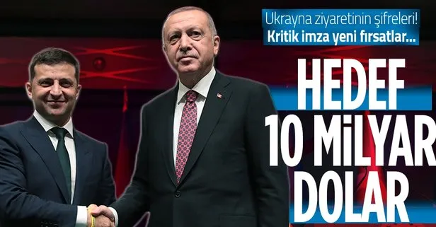 Başkan Erdoğan’ın Ukrayna ziyareti yeni iş birlikleri için fırsat yaratacak: 2-3 yıl içinde hedef 10 milyar dolar!