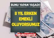 Hemen dilekçe veren 8 yıl erken emekli oluyor! SSK-SSK girişi bu tarihten önce olan kişilere öğlen müjde geldi!